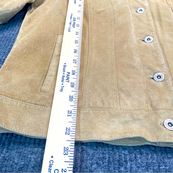 Eddie Bauer Women’s Genuine Leather/Suede Coat - Picture 11 of 12